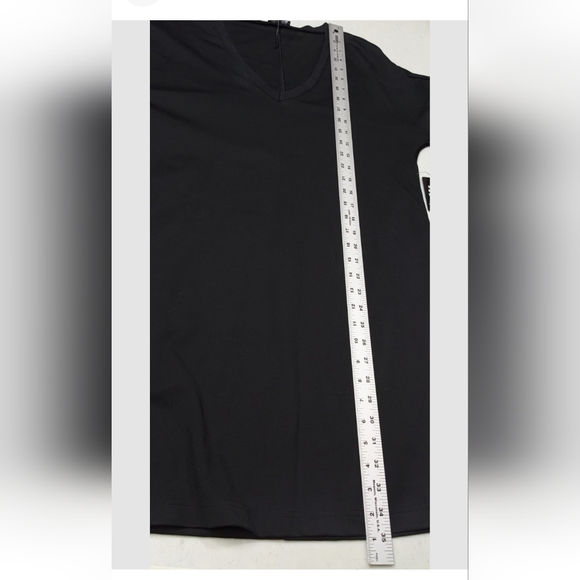 NWT Express Puff Sleeve Dress S Long Sleeve Black Drop Shoulder Sheath Oversized - Picture 5 of 10